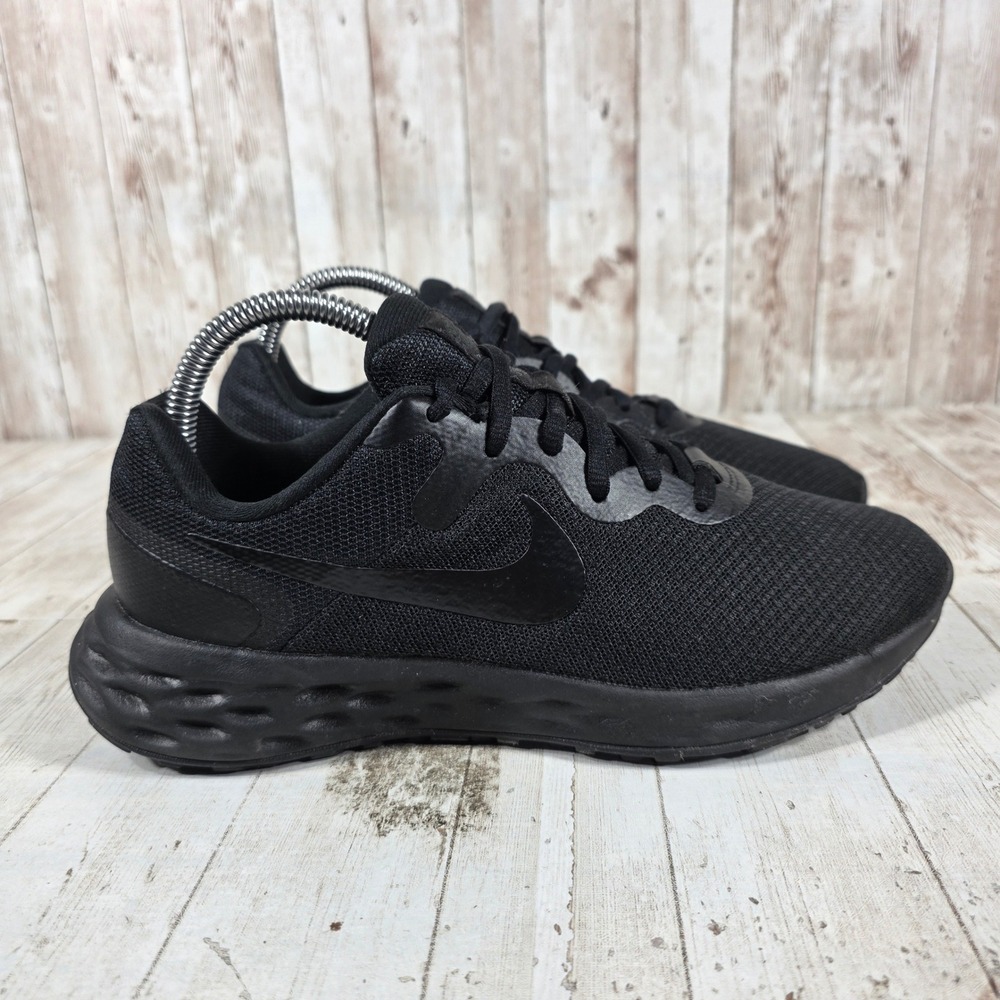 Nike Revolution‎ 6 Next Nature Womens Running Shoes Triple Black DC3729-003